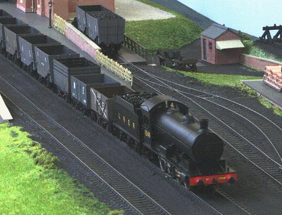 empty coal train